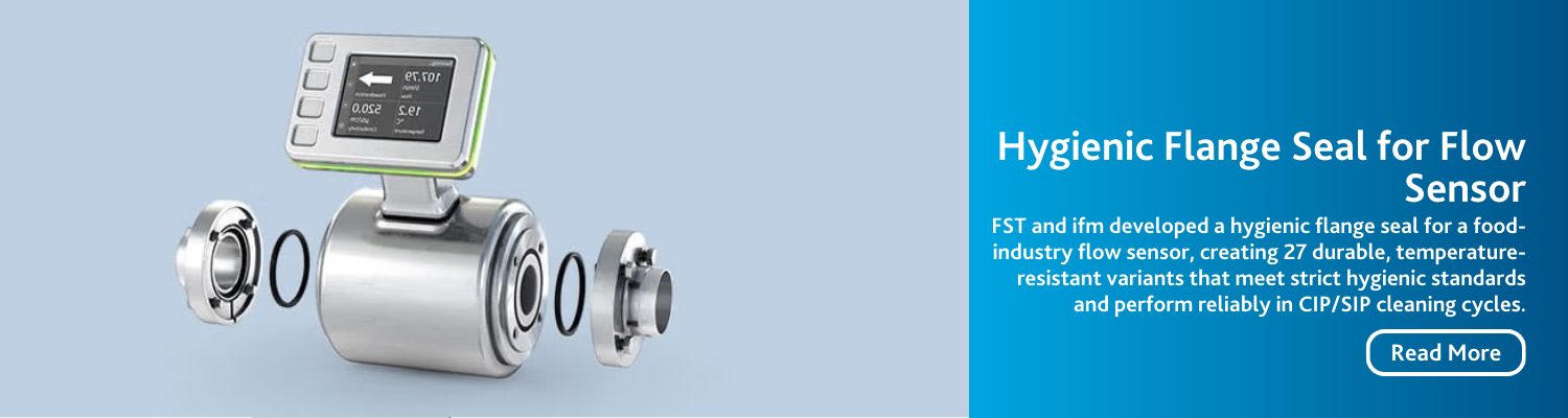 Hygienic Flange Seal for Flow Sensor